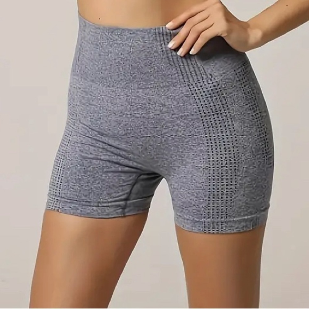 NEW - High Waist Seamless Yoga, Running Athletic Sport, Fitness Tight Shorts